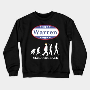 elizabeth warren for president Crewneck Sweatshirt